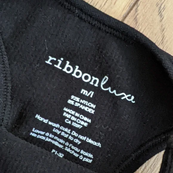 Plenty | Ribbon Luxe Ribbed Top - M/L - Picture 4 of 5